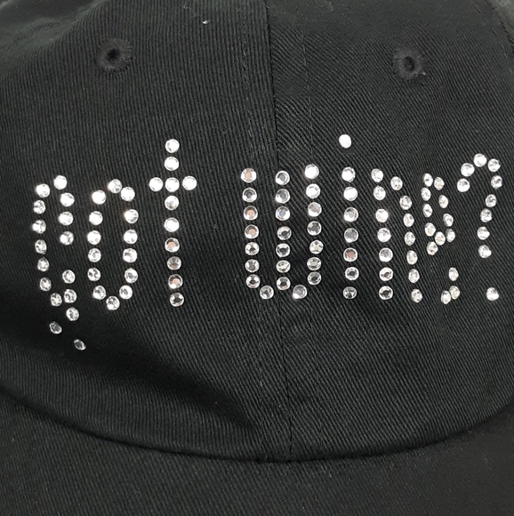 3/$18 Embellished Wine Lover's T-Shirt & Hat - Picture 7 of 8